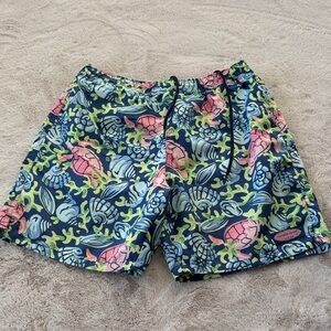 Vineyard Vines Colorful Sea Life Swim Trunks